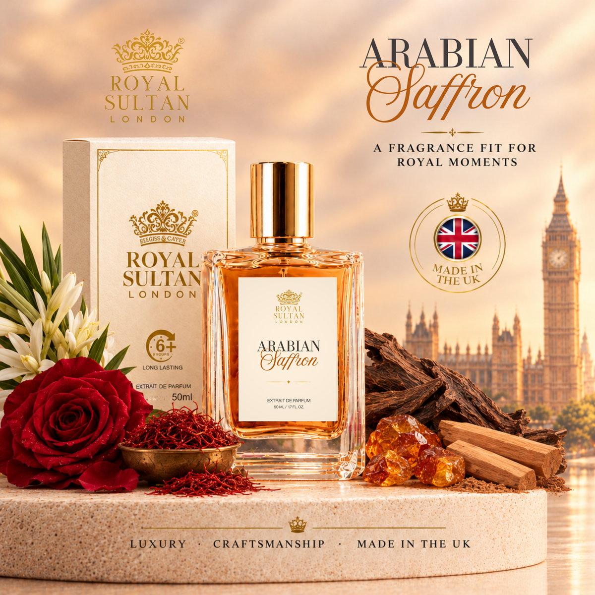 Arabian Saffron – Extrait de Parfum