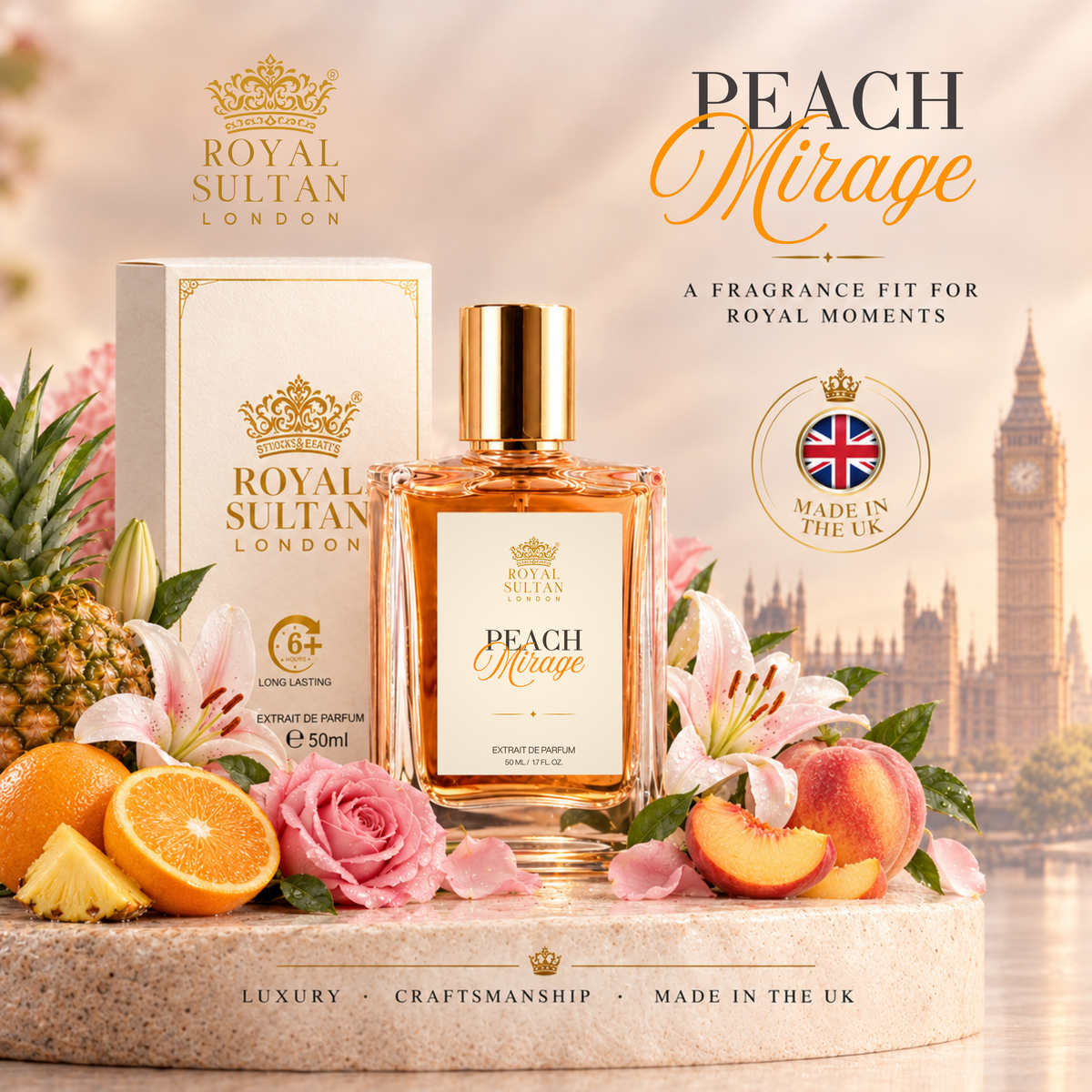 Peach Mirage – Extrait de Parfum