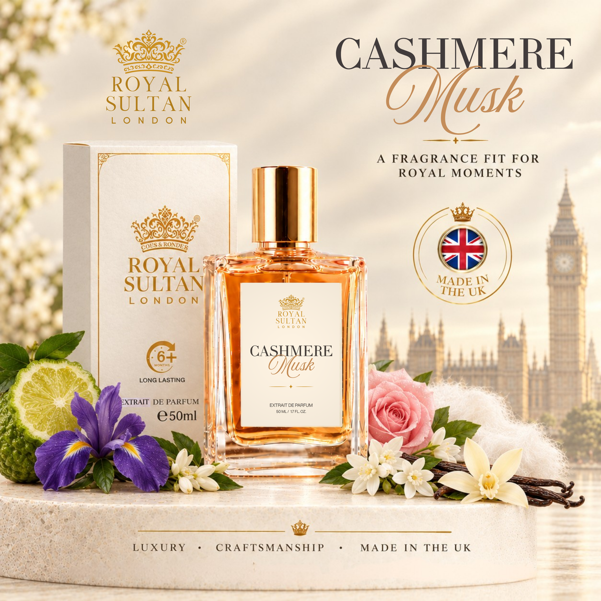 Cashmere Musk – Extrait de Parfum