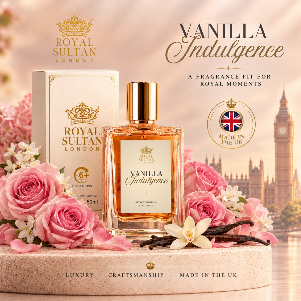 Vanilla Indulgence – Extrait de Parfum