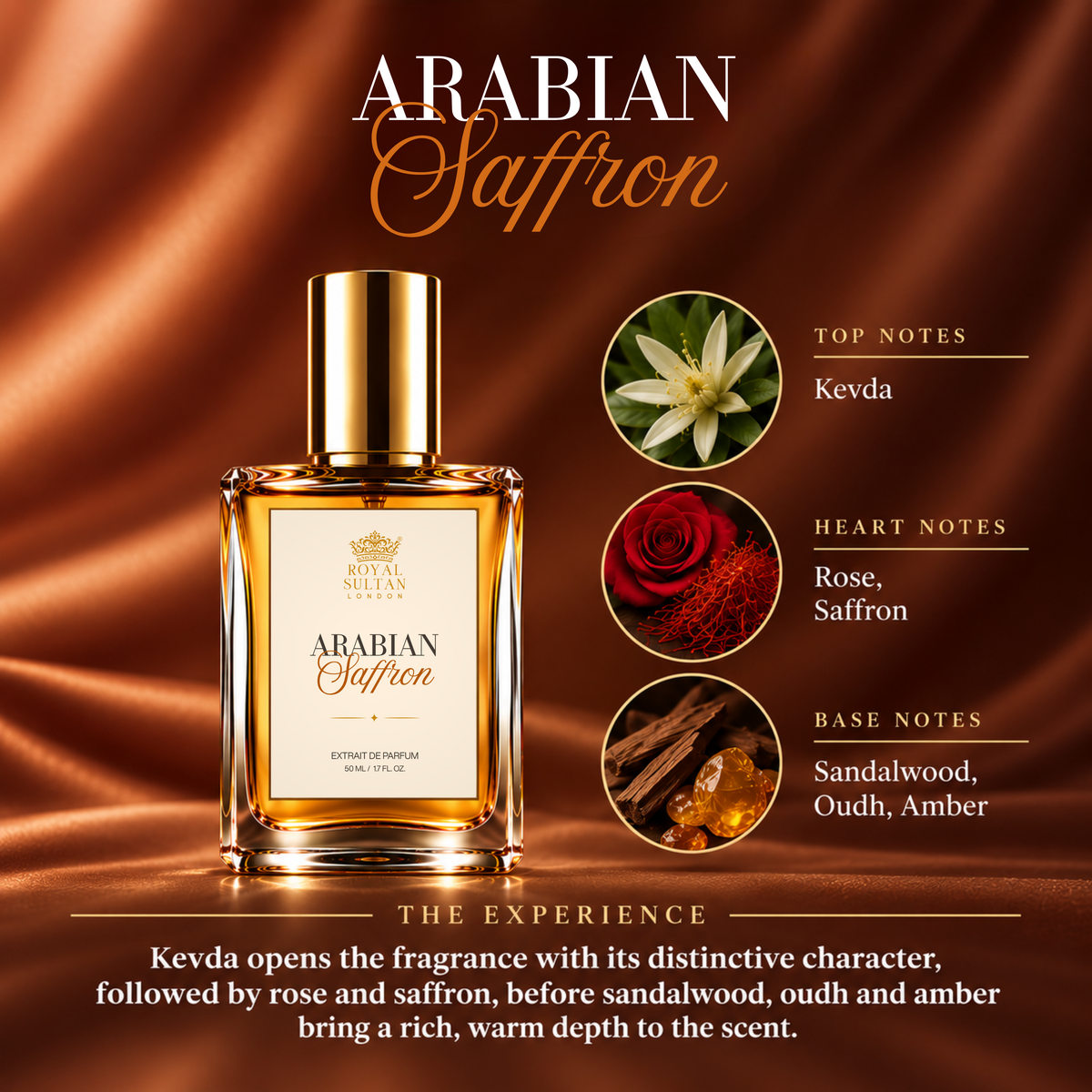 Arabian Saffron – Extrait de Parfum
