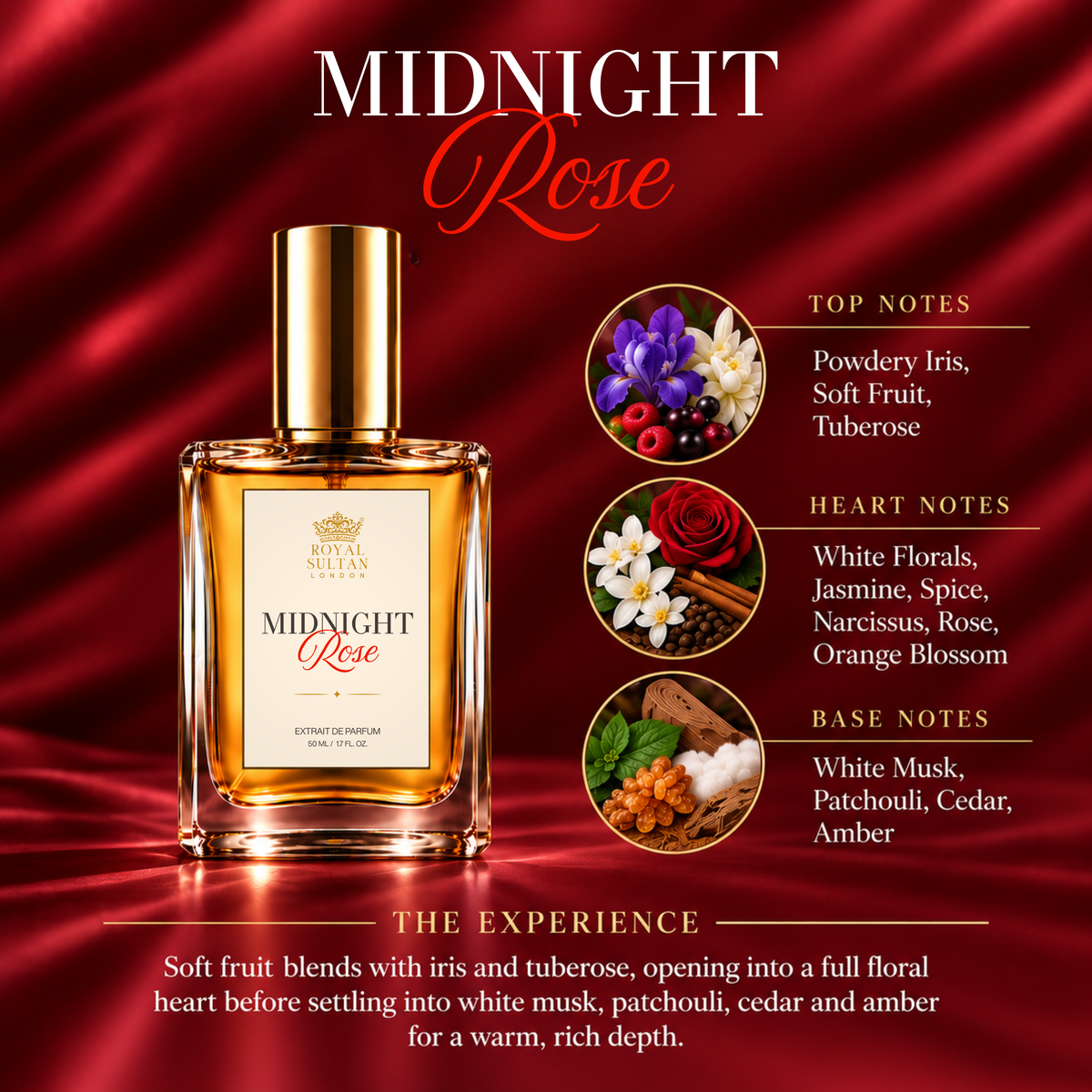 Midnight Rose – Extrait de Parfum
