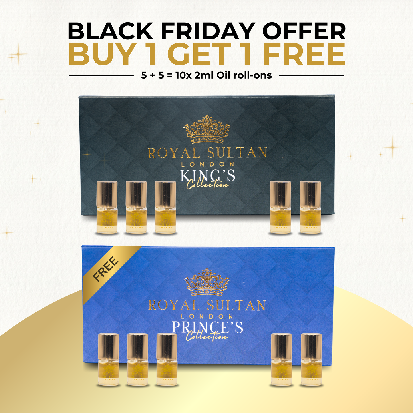 The Royal Discovery Set - (2ml Oil Roll-Ons) - BUY 1 GET 1 FREE
