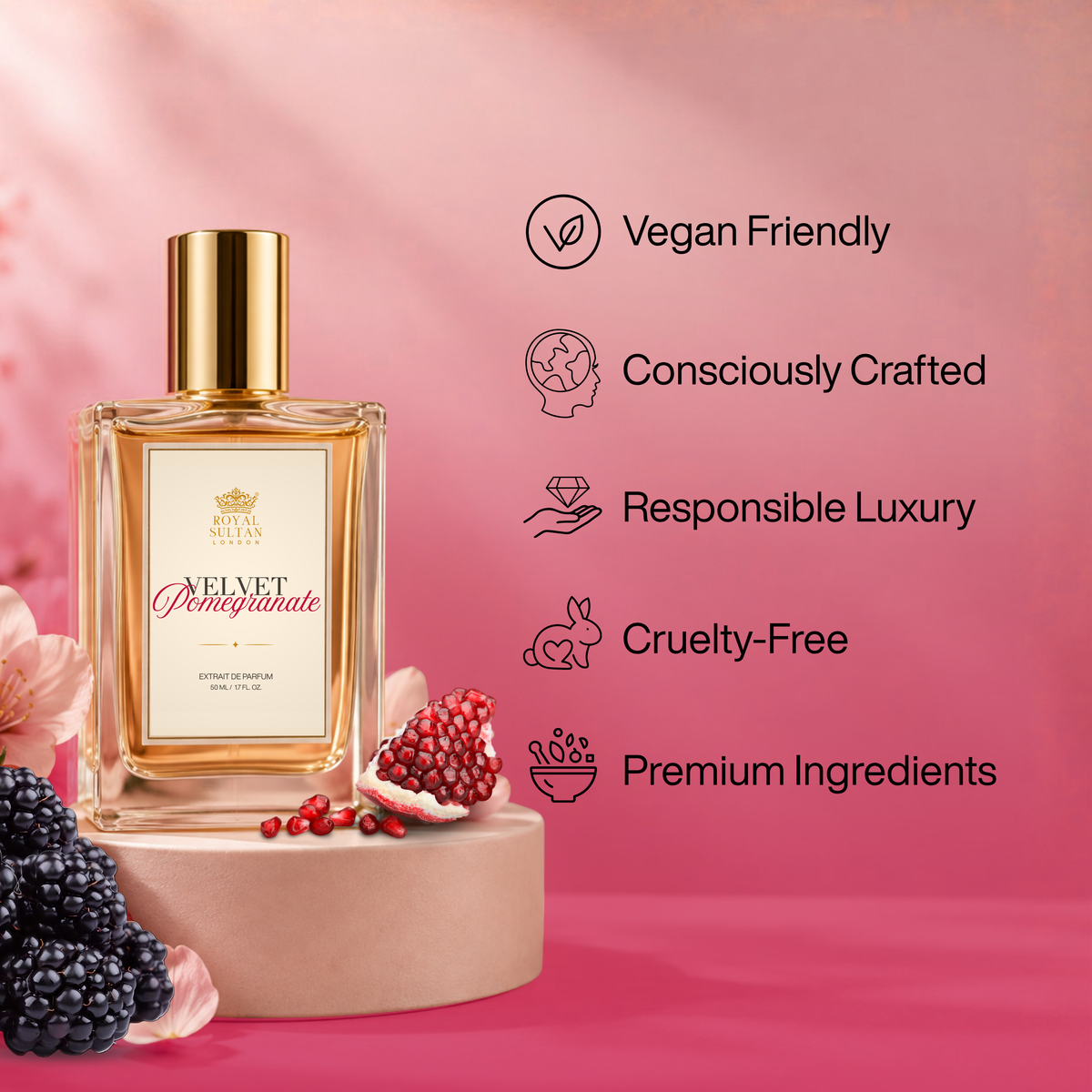 Velvet Pomegranate – Extrait de Parfum