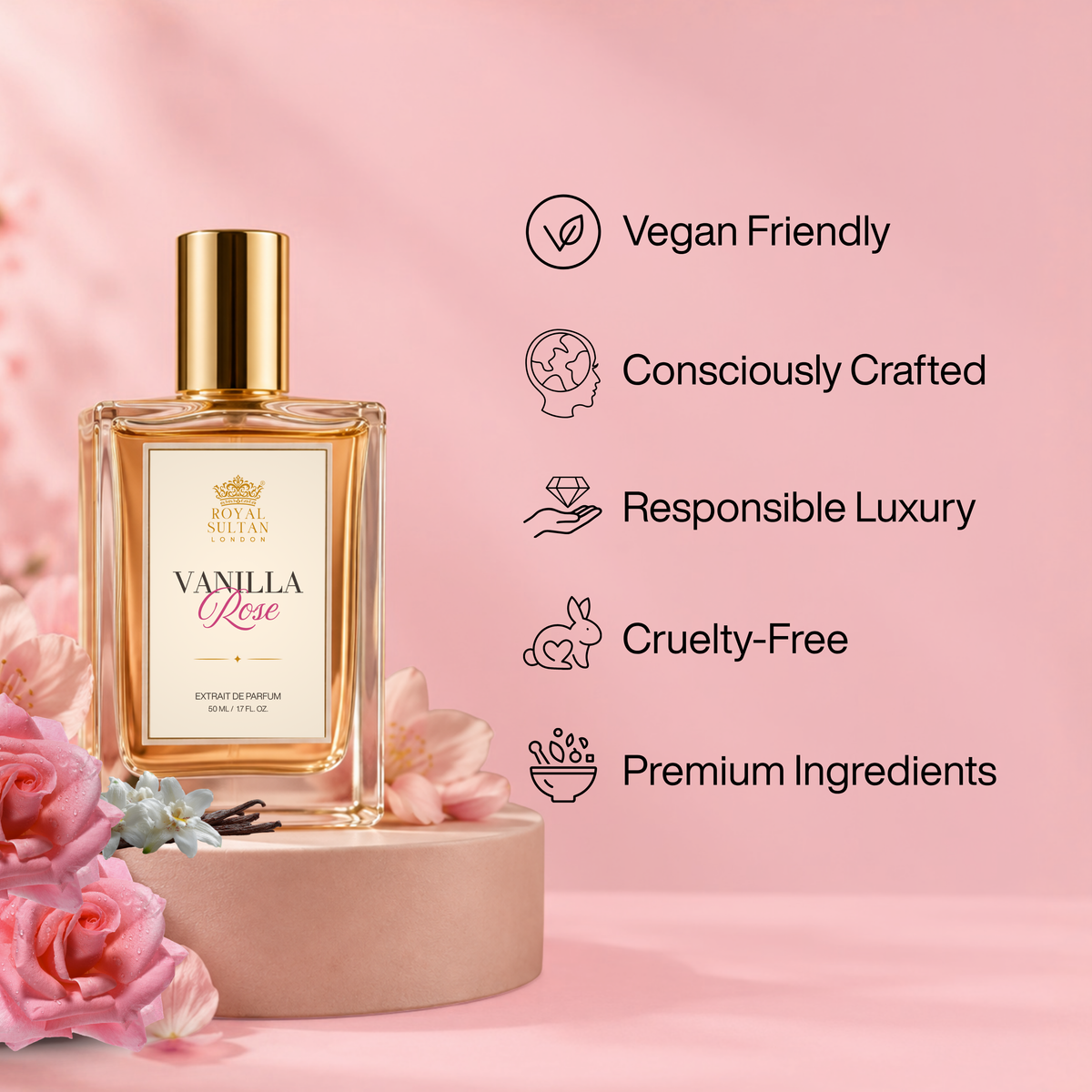 Vanilla Rose – Extrait de Parfum